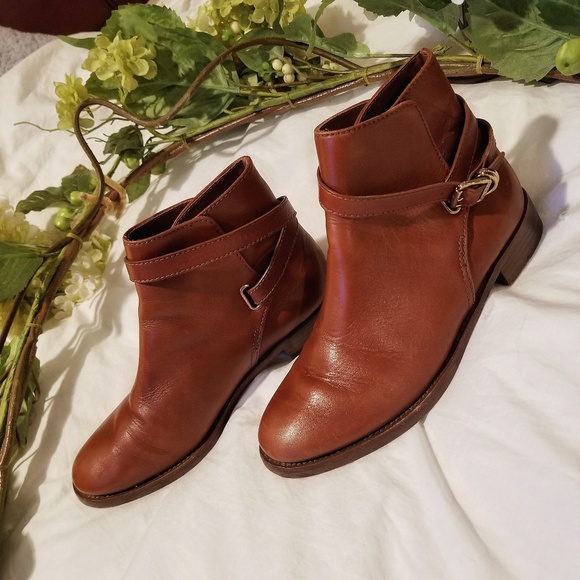 Tory Burch Leather Ankle Booties - Picture 3 of 8